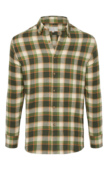 Men's Cotton Mix Brushed Shirt