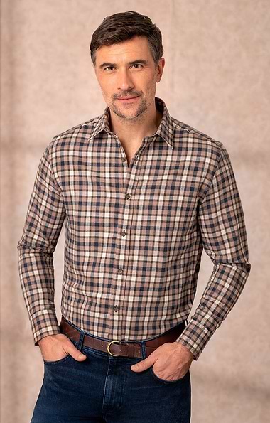 Men's Cotton Blend Classic Shirt