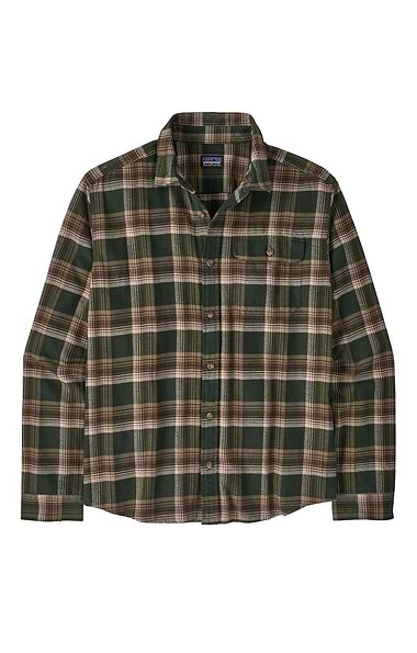 Men's Patagonia Long Sleeved Lightweight Flannel Shirt