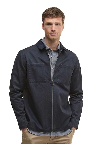 Men's Barbour Lenker Twill Overshirt