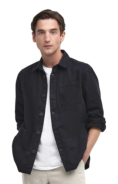 Men's Barbour Regular Washed Cotton Overshirt