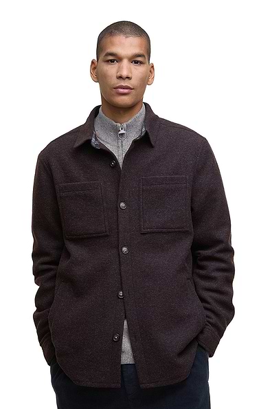 Men's Barbour Marlow Wool-Blend Overshirt