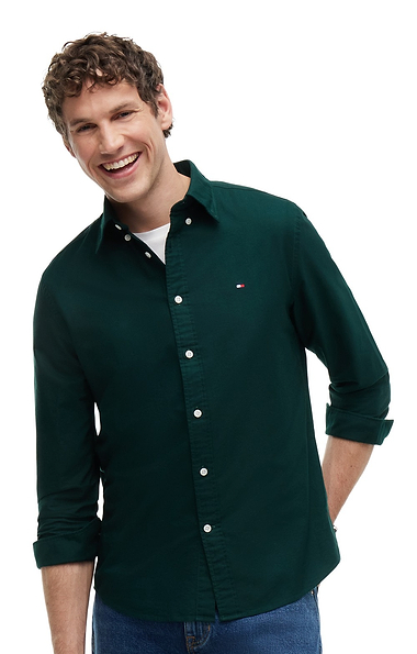 Men's Tommy Hilfiger Solid Heritage Oxford Shirt