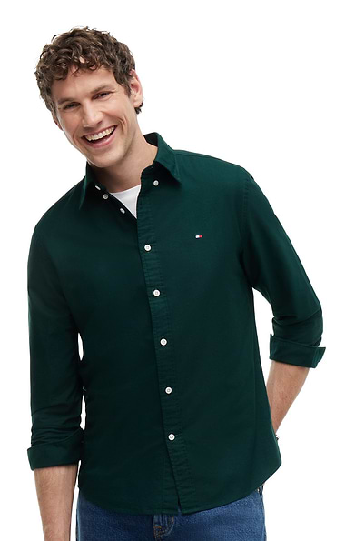 Men's Tommy Hilfiger Solid Heritage Oxford Shirt