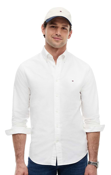 Men's Tommy Hilfiger Solid Heritage Oxford Shirt