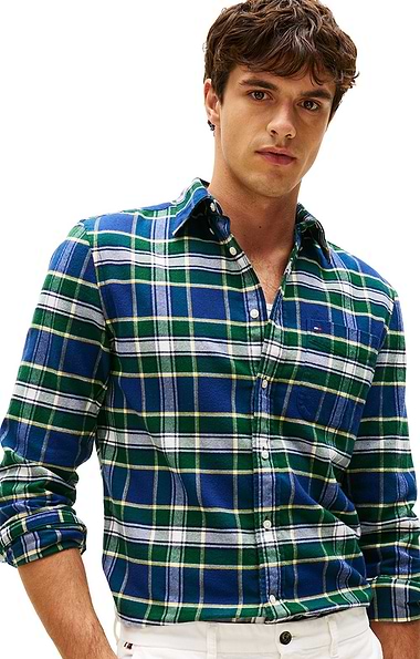 Men's Tommy Hilfiger Hero Flannel Tartan Shirt