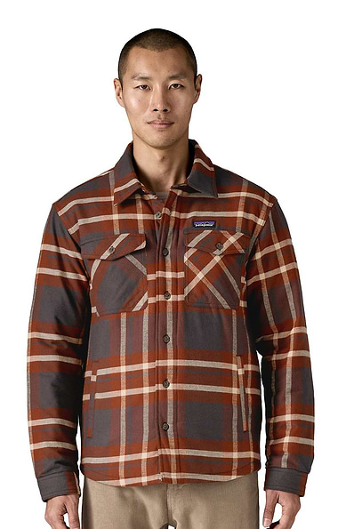 Men's Patagonia Lightweight Insulated Fjord Flannel Shirt