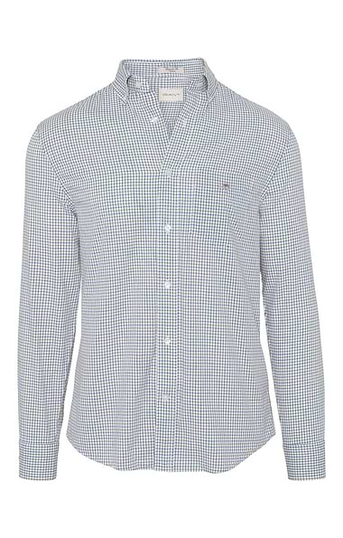 Men's Gant Classic Poplin Micro Check Shirt