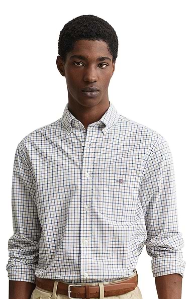 Men's Gant Classic Poplin Check Shirt