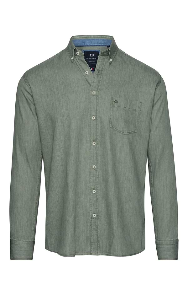 Men's Baileys Washed Denim Look Shirt