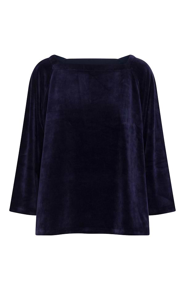 Stretch Velvet Crista Top