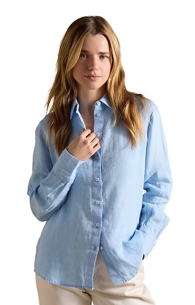Ladies Joules Anna Linen Shirt