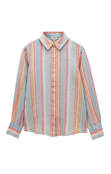 Ladies Joules Anna Linen Shirt