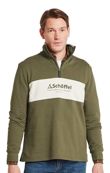 Men's Schoffel Trencrom Quarter-Zip Sweatshirt