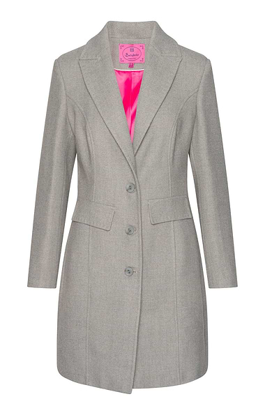 Ladies Mid-Length Two-Pocket Coat