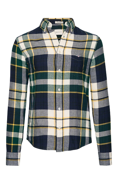 Men's Gant Regular Flannel Check Shirt