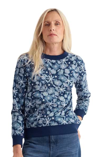 Ladies Seasalt Bright Wave Sweat