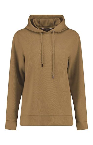 Ladies Jersey Drawstring Hoodie