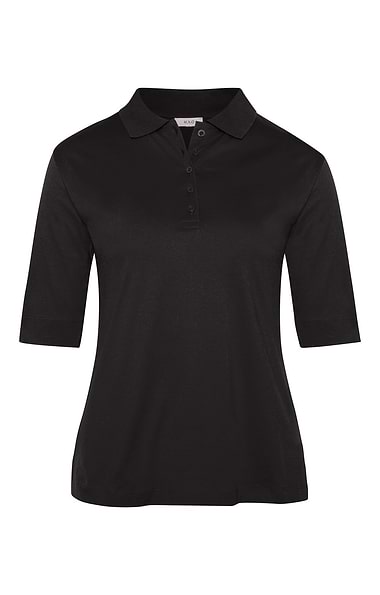 Ladies 3/4 Sleeve Cotton Polo Shirt