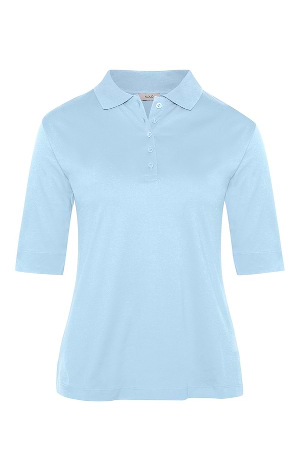 Ladies 3/4 Sleeve Cotton Polo Shirt