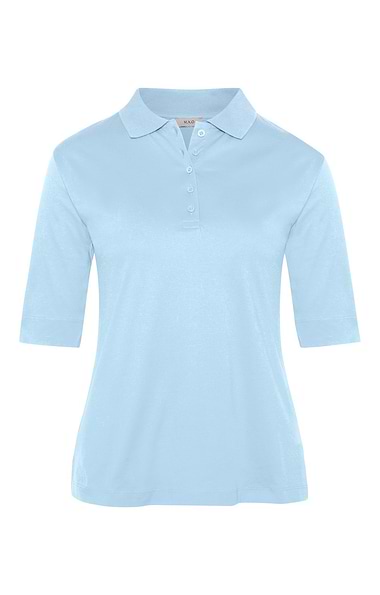 Ladies 3/4 Sleeve Cotton Polo Shirt