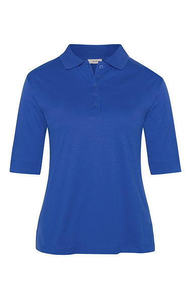Ladies 3/4 Sleeve Cotton Polo Shirt