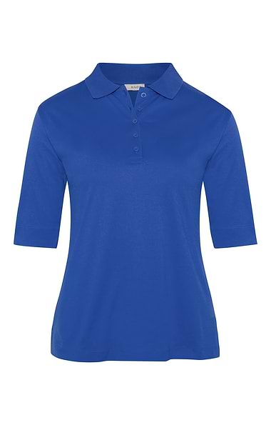 Ladies 3/4 Sleeve Cotton Polo Shirt