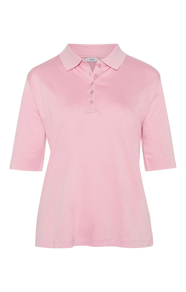 Ladies 3/4 Sleeve Cotton Polo Shirt