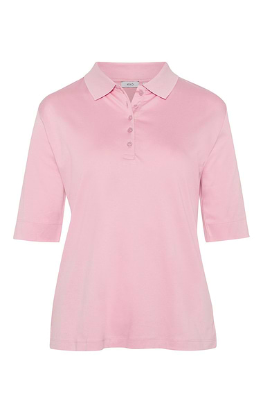 Ladies 3/4 Sleeve Cotton Polo Shirt