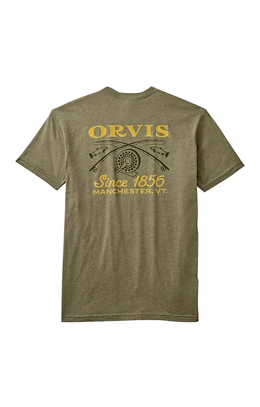 Men's Orvis Crossed Rods Logo T-shirt