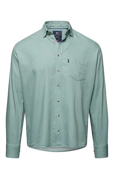Men’s Washed Denim Shirt