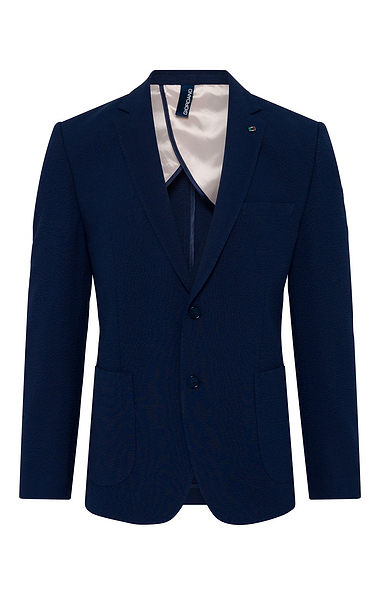 Men's Seersucker Half-Lined Blazer