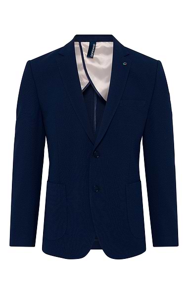 Men's Seersucker Half-Lined Blazer