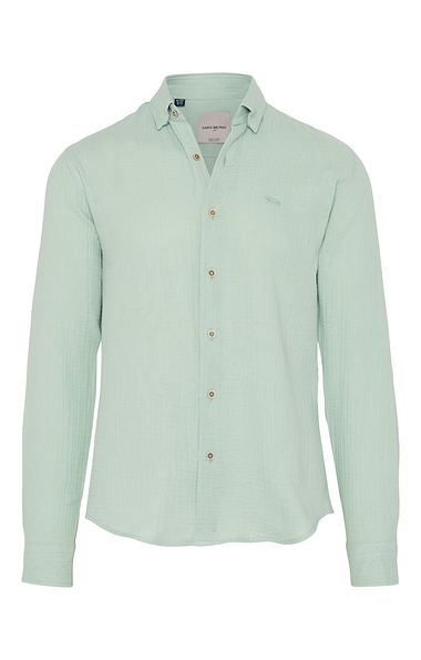 Men's Seersucker Gasse Long Sleeve Shirt