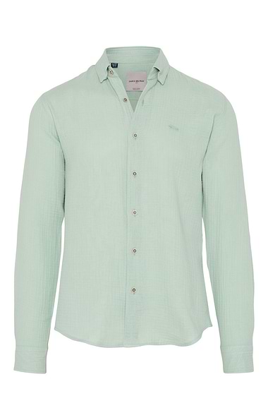 Men's Seersucker Gasse Long Sleeve Shirt