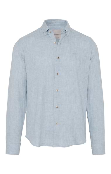 Men's Seersucker Gasse Long Sleeve Shirt