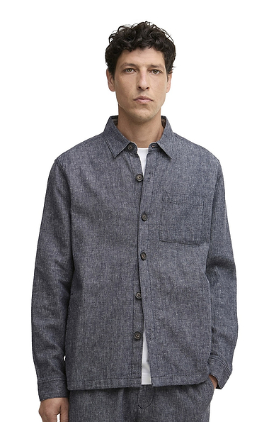 Men's Barbour Stillwater Linen Blend Overshirt