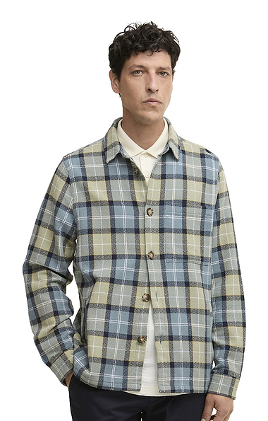 Men's Barbour Vennel Textured Tartan Overshirt