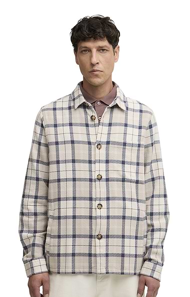 Men's Barbour Vennel Textured Tartan Overshirt
