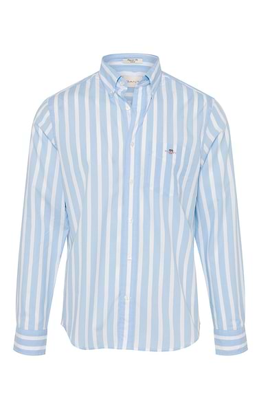 Men's Gant Classic Poplin Striped Shirt