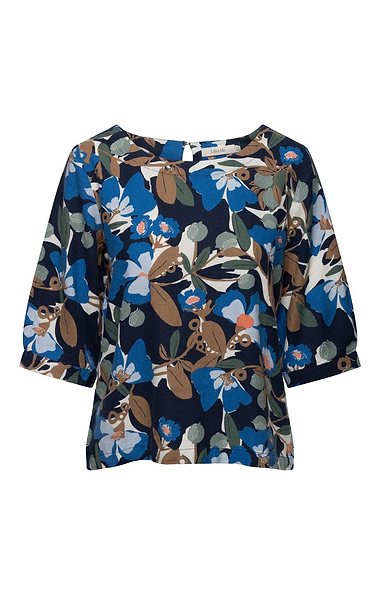 Ladies Lily & Me Lakeside Linen Rich Top