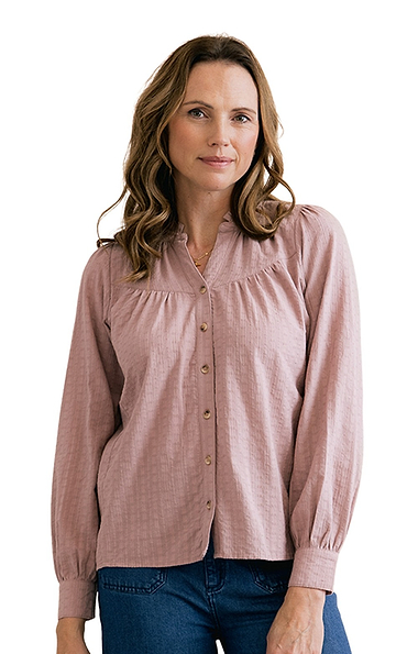 Ladies Lily & Me Wayfaring Cotton Shirt