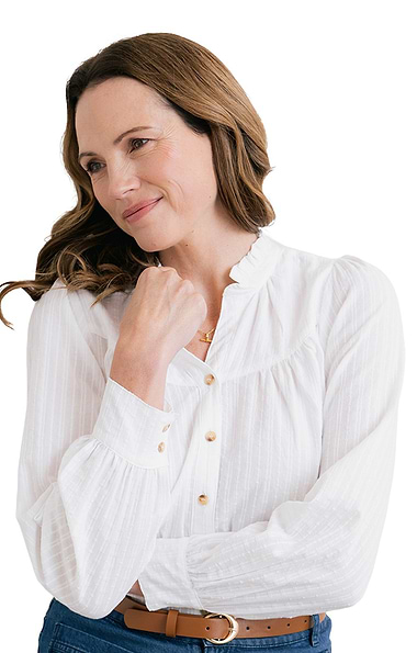 Ladies Lily & Me Wayfaring Cotton Shirt