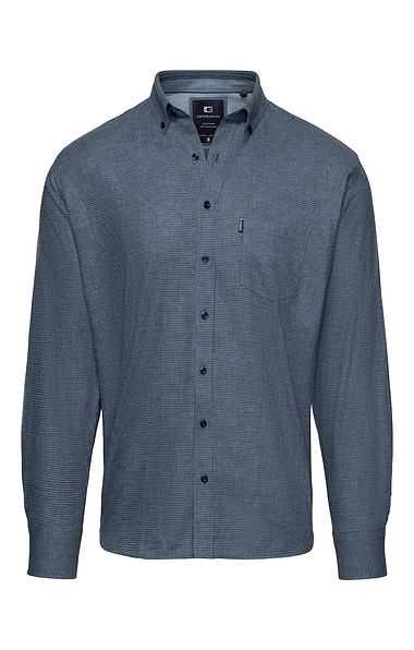 Men's Brushed Mini Houndstooth Shirt