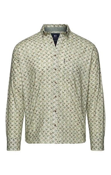Men's Brushed Cotton Printed Duck Shirt