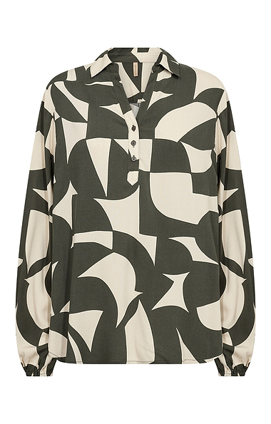 Ladies Graphic Print Blouse