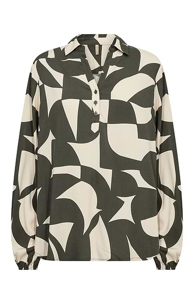 Ladies Graphic Print Blouse