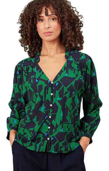 Ladies Adini Anahita 3/4 Length Sleeve Shirt