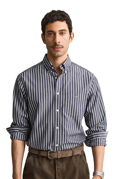 Men's Gant Regular Poplin Stripe Shirt