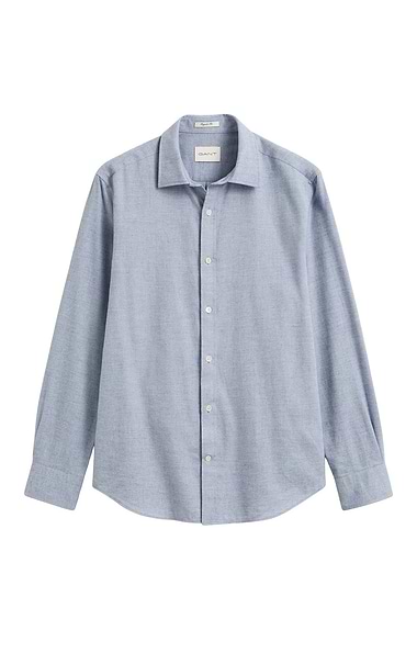 Men's Gant Regular Flannel Melange Shirt